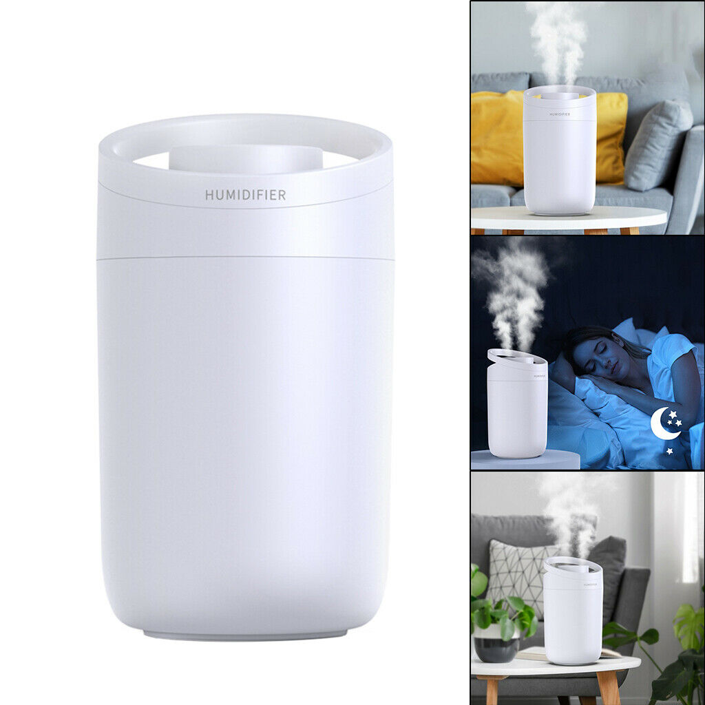 Colorful LED Home Bedroom Air Humidifier Aroma Difuser USB Powered 3000ml
