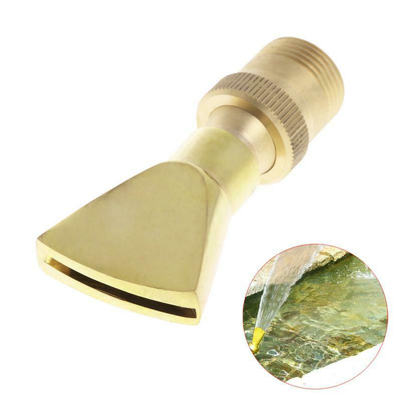 1/2" DN15 3/4" DN20 Fan Shape Spring Fountain Pond Nozzle Sprinkler Spray Head