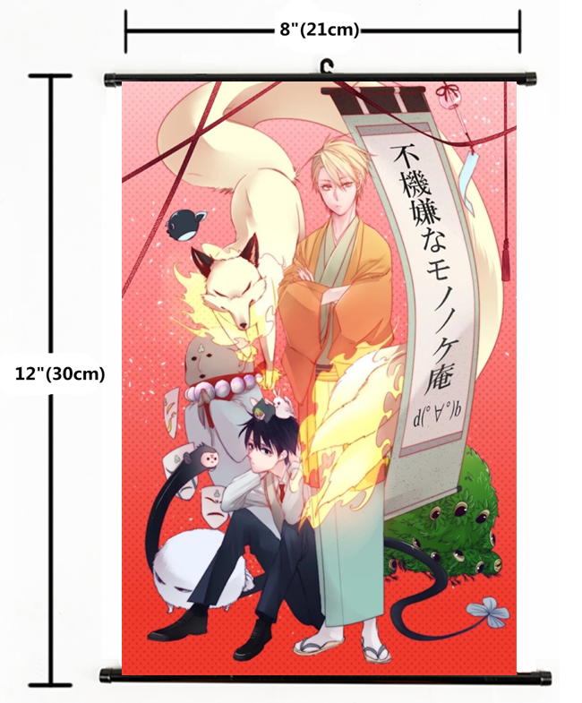 New Anime Fukigen na Mononokean Wall Poster Scroll Home Decor 1611