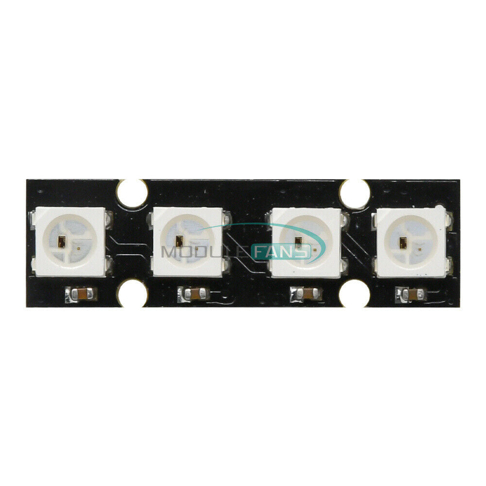 WS2812B RGB 5050 4 LED Strip Light Board For RC Flight Controller NAZE32 CC3D