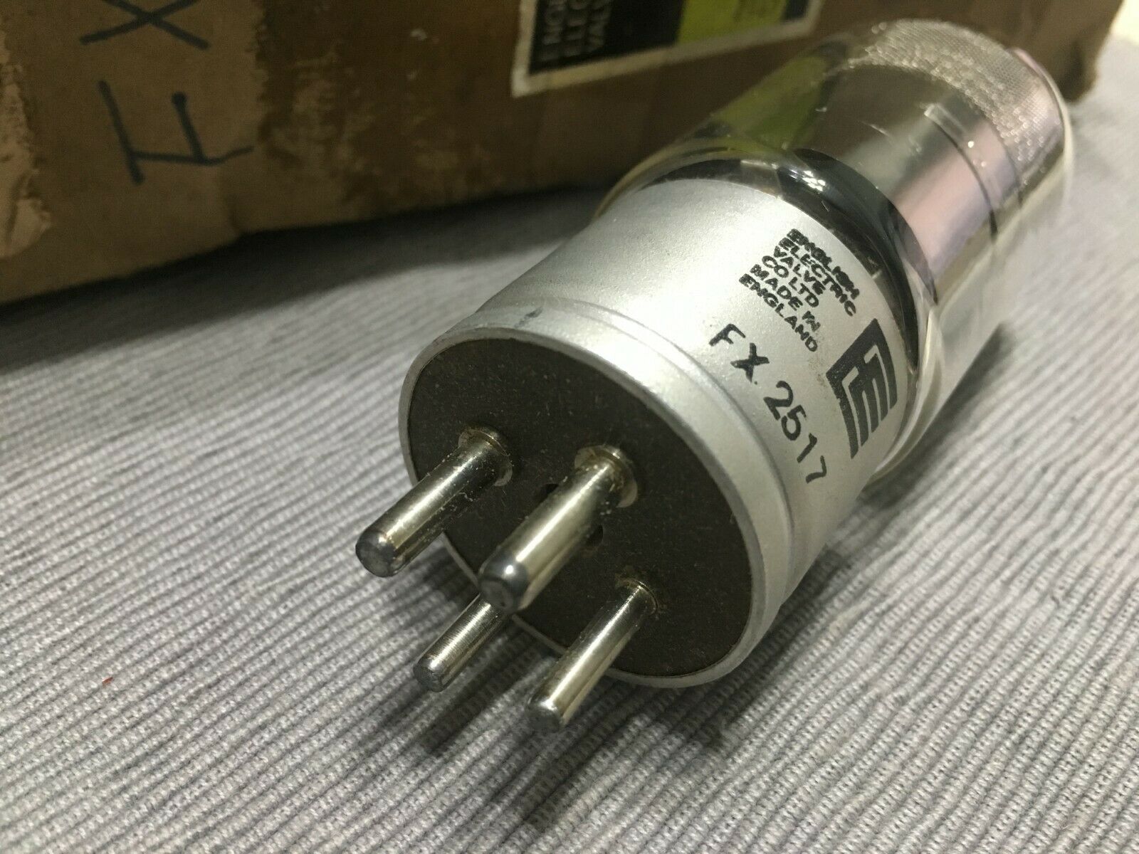 1PCS - ENGLISH ELECTRIC VALVES FX2517 Vacuum Tube - NOS