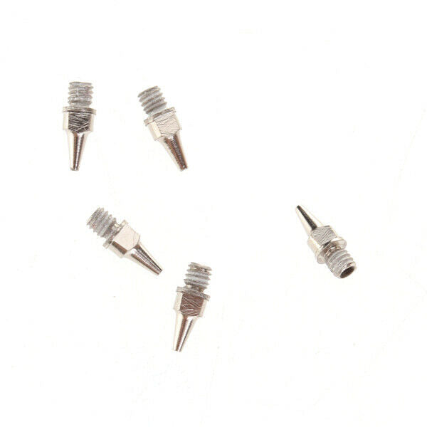 15 Stainless Steel 0.2 &0.3&0.5mm Nozzles Part Replacement For Airbrush