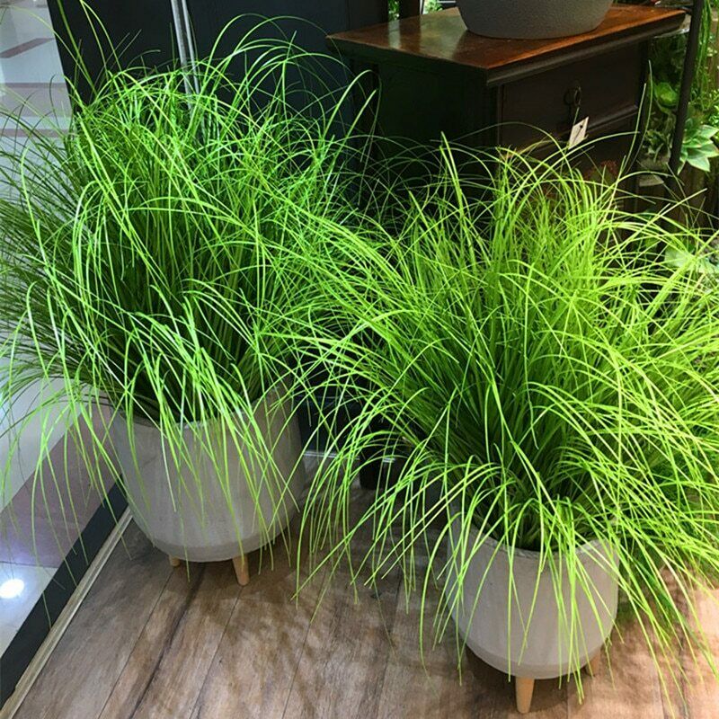 Simulation Flower Grass Leek Leaf Artificial Onion Plant Plastic Wedding Decor