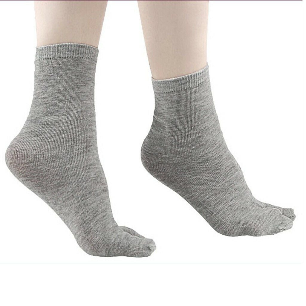 3 Pair Elastic Cotton   Socks 2 Toe Socks Hallux Valgus Corrector