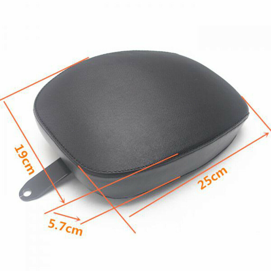 BLACK REAR PASSENGER SEAT PILLION FOR  SPORTSTER XL883 1200 2014-2016