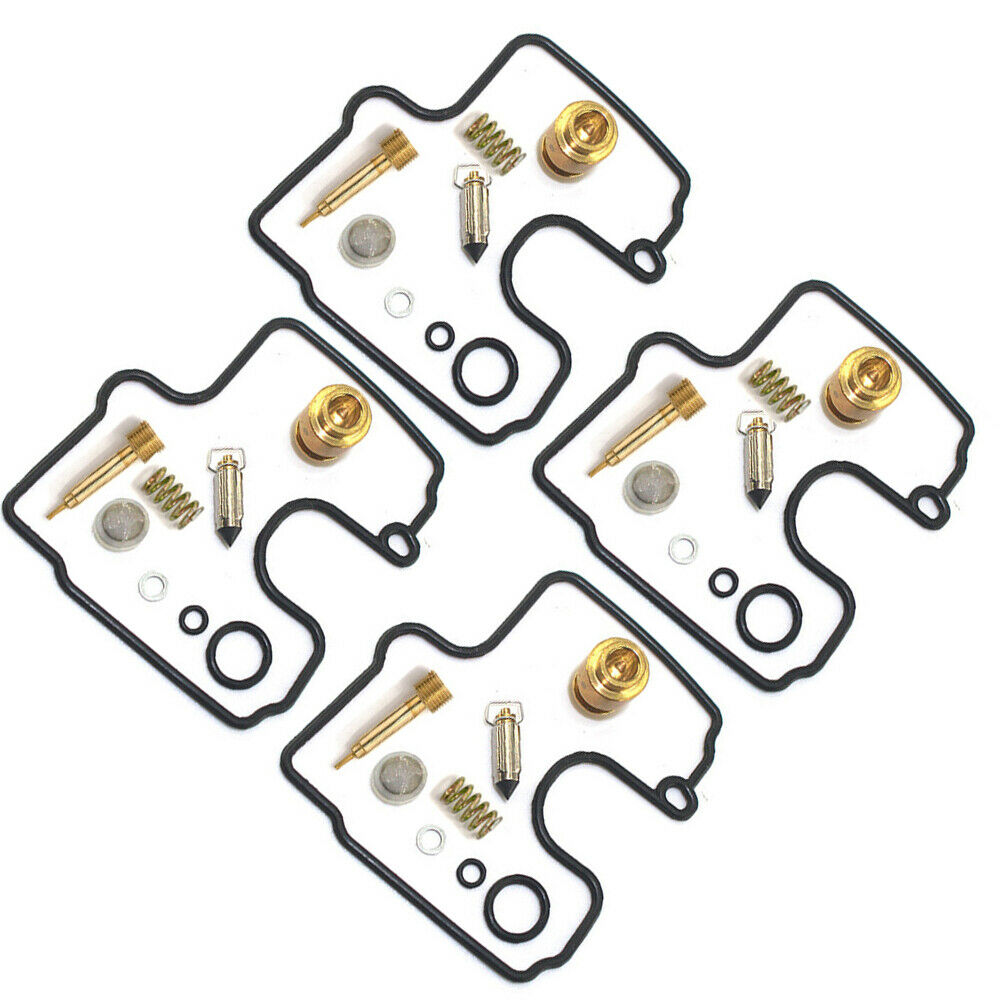 4x Carburetor Rebuild Kit For Yamaha YZF-R1 1998 1999 2000 2001 Carb Rebuid Kit