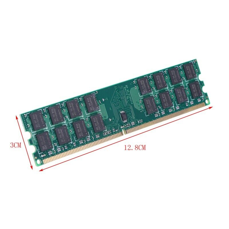 DDR2 4GB Memory RAM 1.5V 800MHZ PC2-6400 240 Pin Desktop DIMM Unbuffered Non-EW8