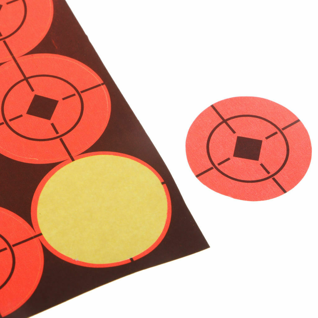 1080Pcs/30 Sheets Shooting Practicing Training Stickers Self Adhesive Target