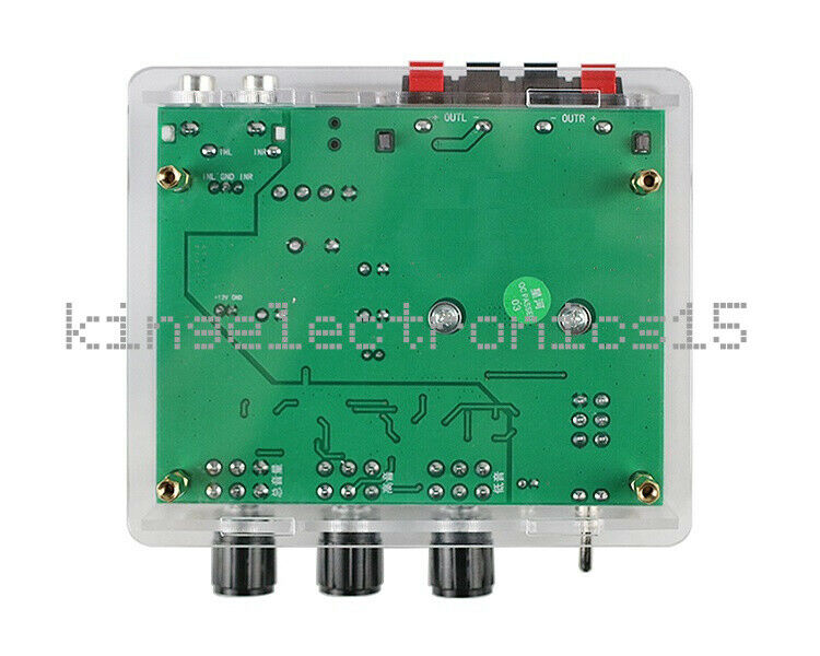 TPA3116D2 Stereo Amplifier Audio Board 80WX2 Digital Amp Sound Preamplifier Tone