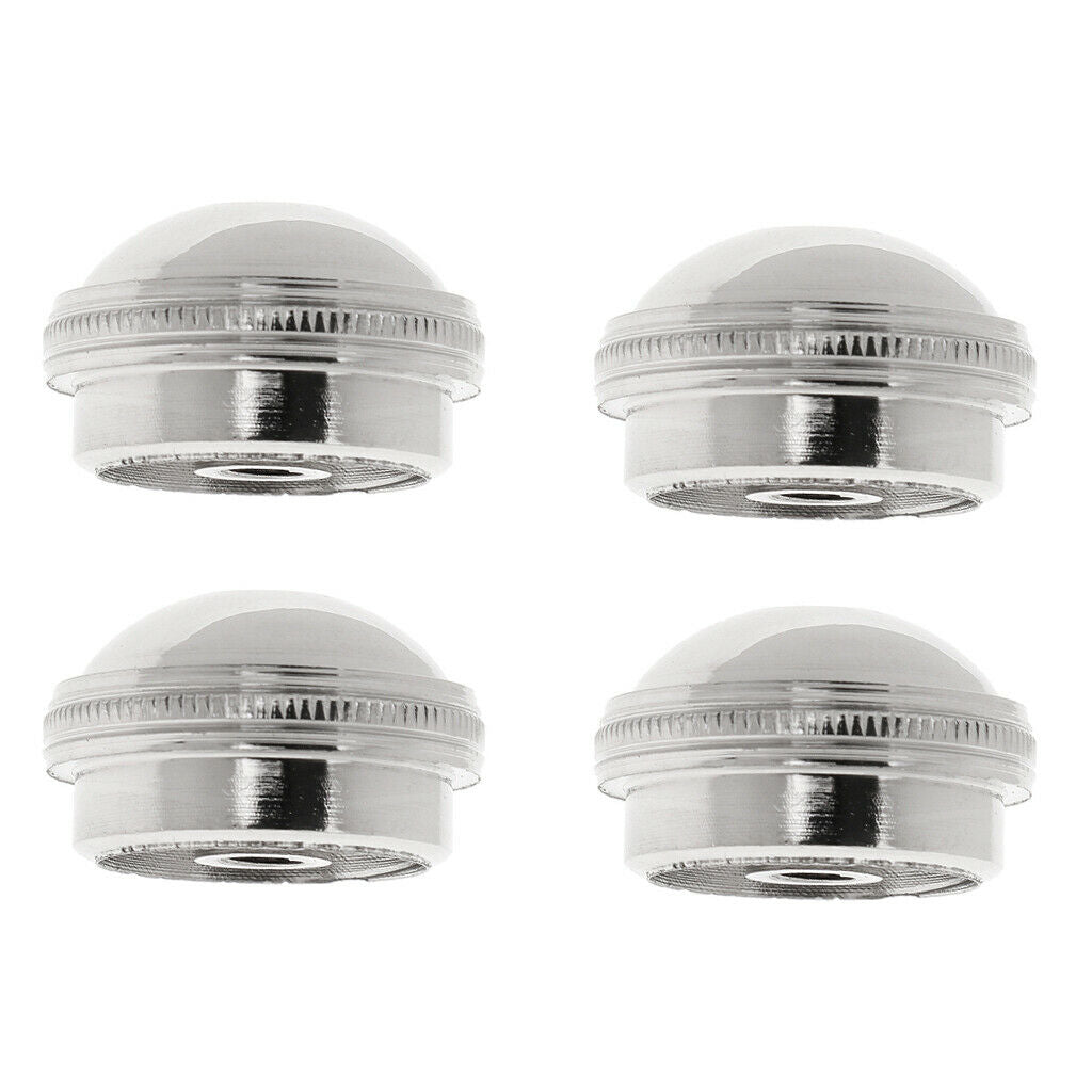 4pcs/Pack Aluminium Head Crown Screws Caps DIY for Flutes Repair Accessory