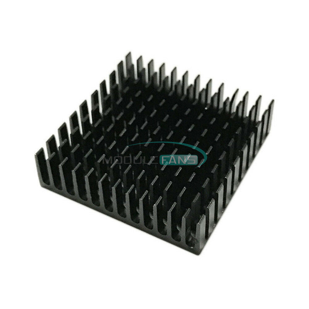 2PCS 40x40x11mm Aluminum Heatsink Cooling LED Power Memory Chip IC Transistor MF