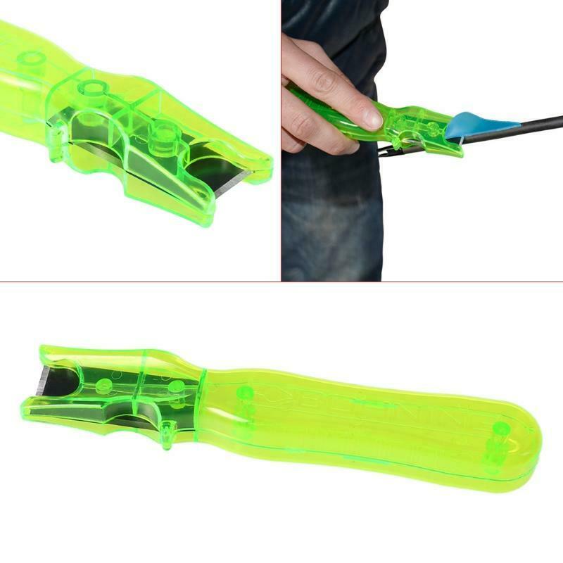 Archery Plume Scraper Remove Arrow Feather DIY Arrow Shaft Shot Outdoor Hunting
