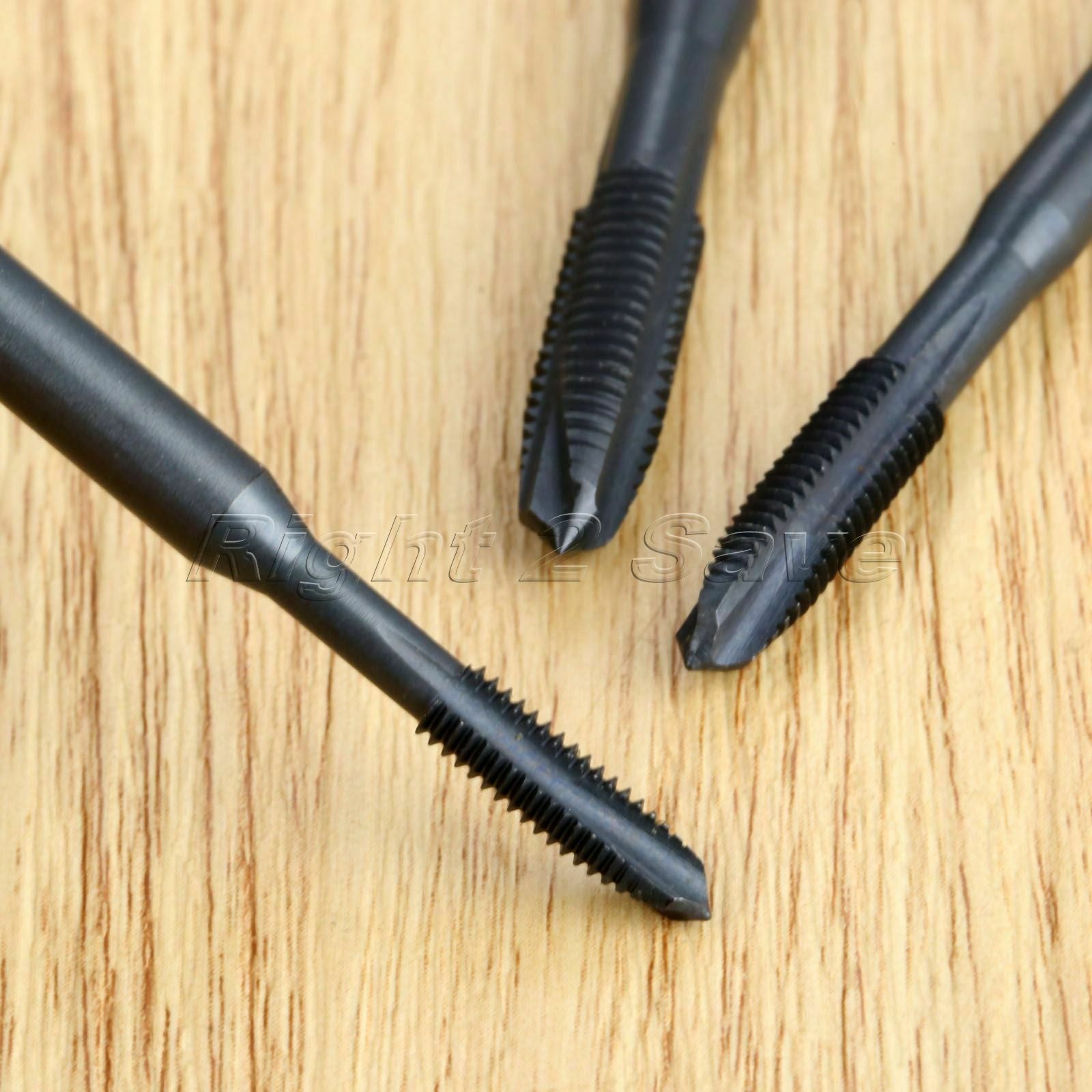 7X HSS Metric Thread Spiral Pointed Taps Tapping Metalworking Drill Bits M3-M12