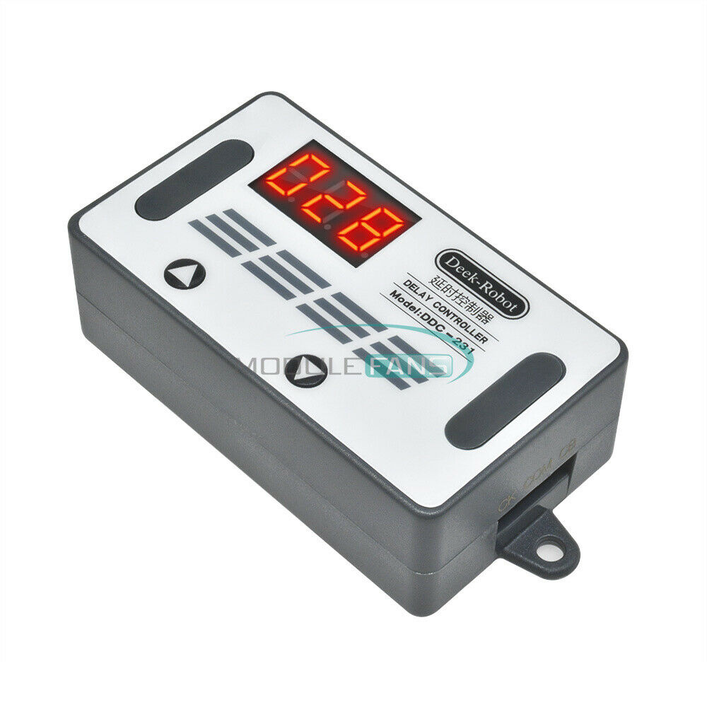 DC12V 50mA Time Delay Relay Controller+Buzzer DDC-231 MOS Switch Current Control