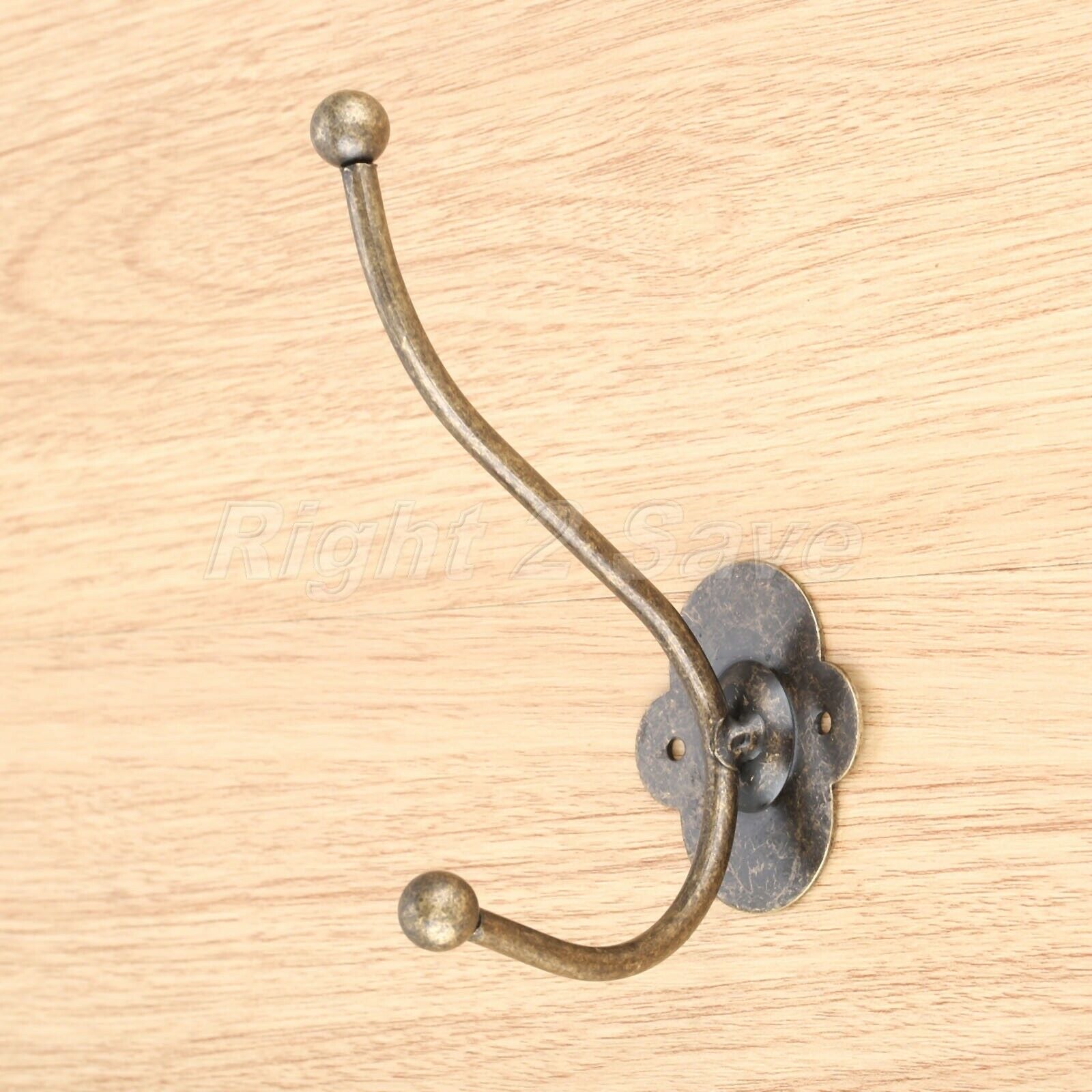 Retro Coat Hat Clothes Towel Hanger Holder Bathroom Kitchen Wall Hook Hanger 1pc