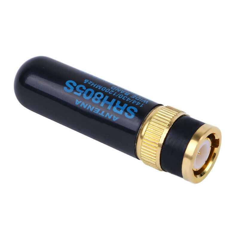 SRH805S BNC DUAL BAND U/V 144/430MHz Antenna for Kenwood TK100 TK200 TK220 TK308