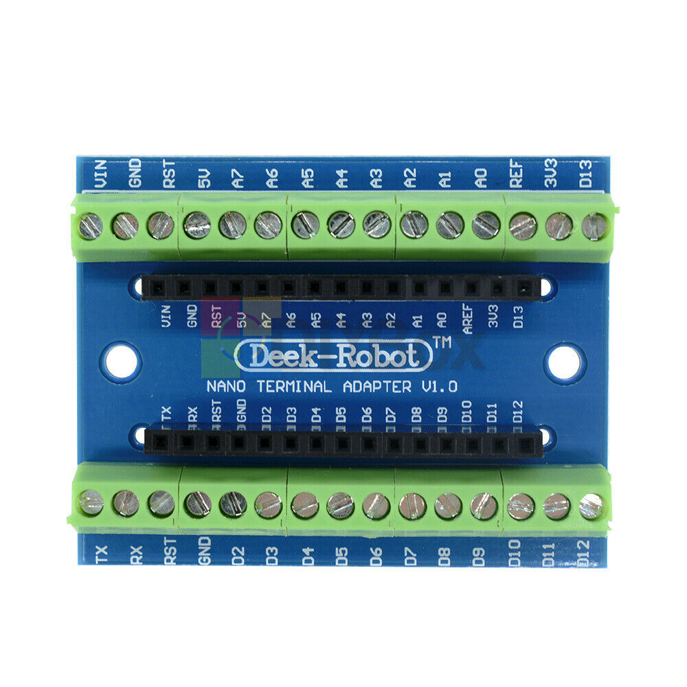 [2PCS] Terminal Adapter Board for the Arduino Nano V3.0 AVR ATMEGA328P-AU Module