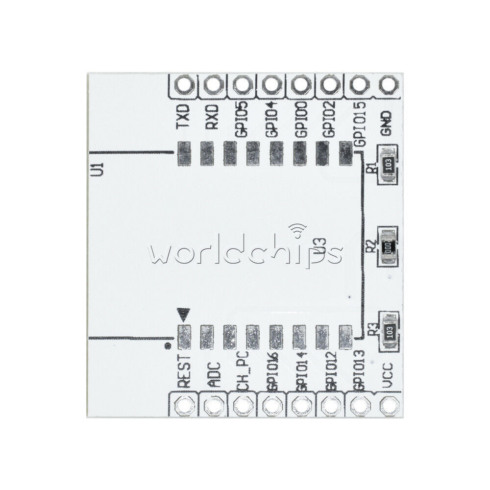 5pcs ESP8266 wireless WIFI Serial Module Adapter Plate for ESP-07 ESP-08 ESP-12