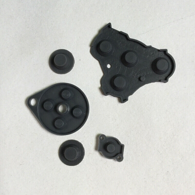 10 Sets For Nintendo GameCube NGC Controller Conductive Silicone Button Pads