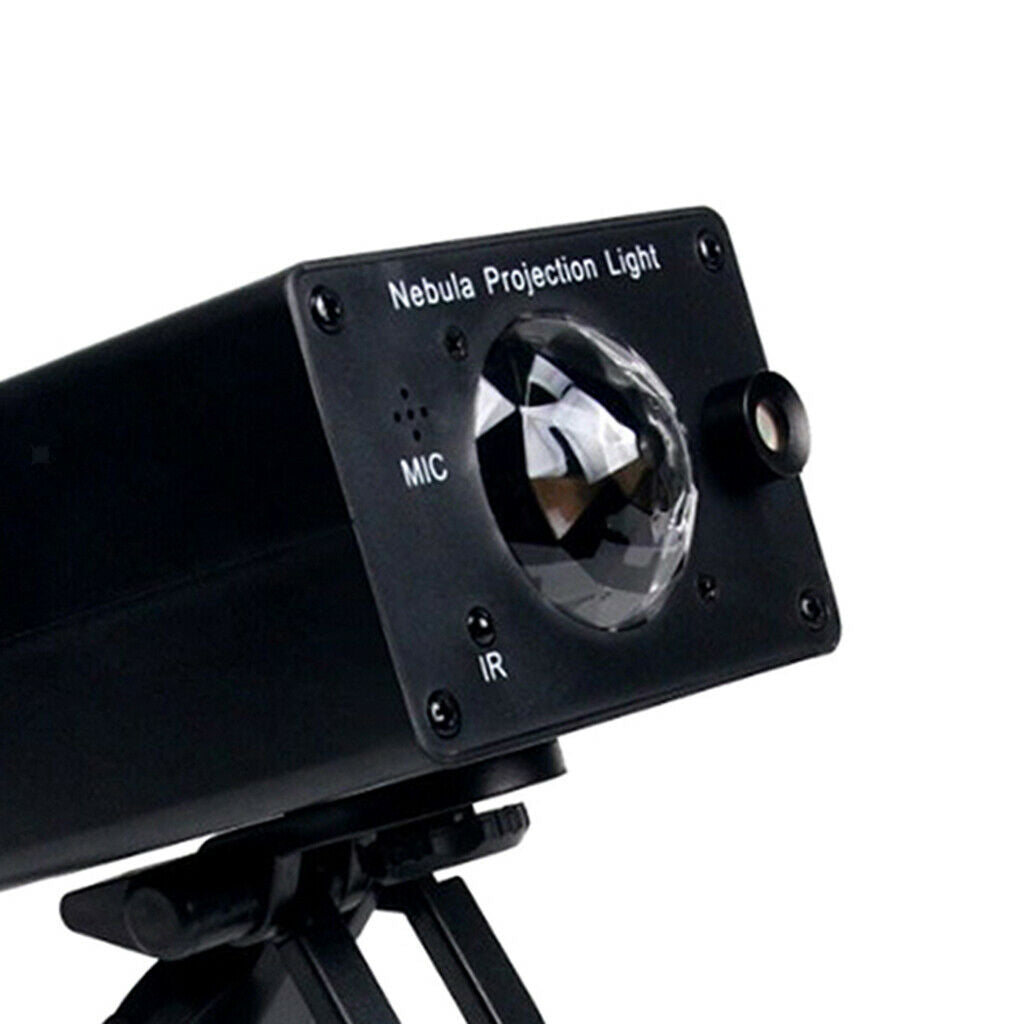 8 Color USB Rotational Galaxy Light Projector Remote Control 4 Dynamic LED Light