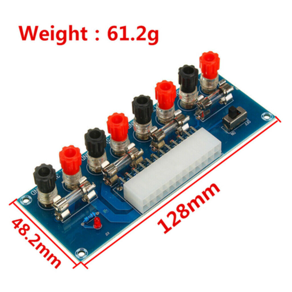 1Pcs 24 Pins XH-M229 ATX Benchtop Power Board Computer Power Module Breakout