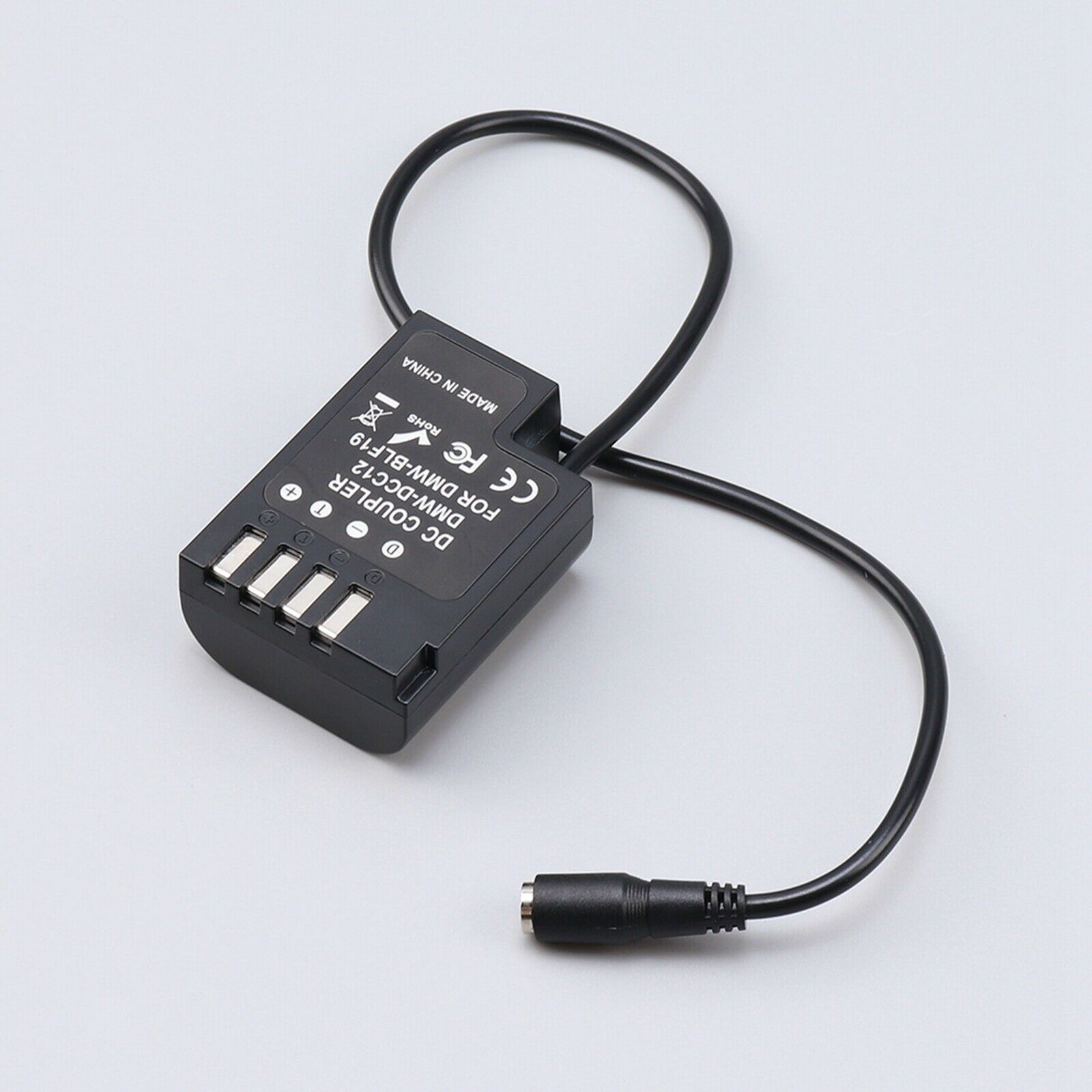Type-C to DMW-BLF19 DCC12 DC Coupler BLF19E Dummy Battery Cable GH3 GH4 GH5