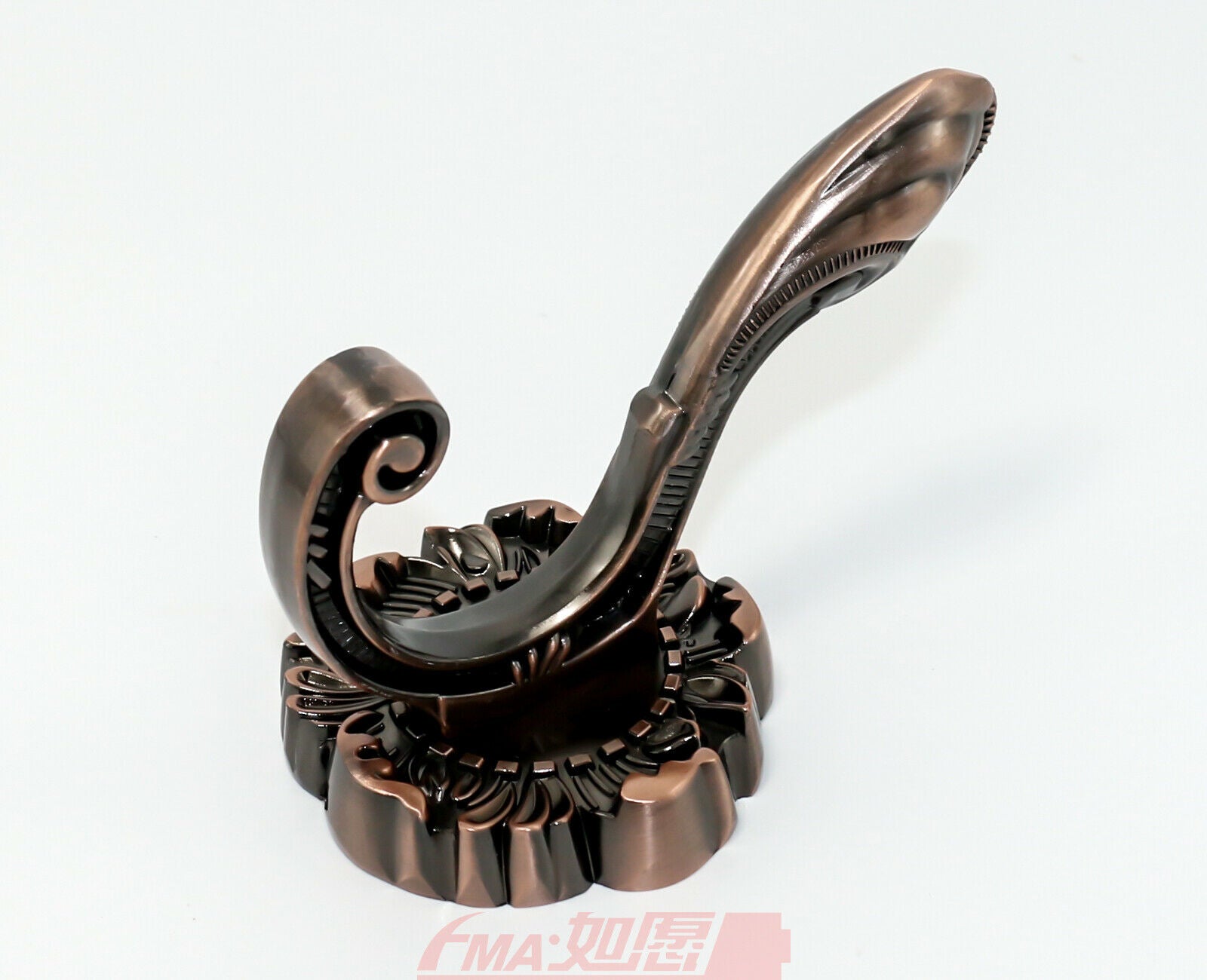 3pcs Wall Mounted Metal Hook Clasp for Clothes Hat Bag in Wall Door Wardrobe Y4