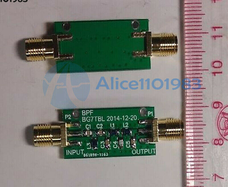 New 10M 10MHz BPF Band-pass filter Low insertion loss