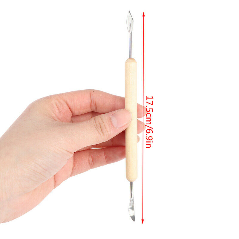 11Pcs Pottery Sculpture Tools Clay Sculpting Carving Modeling Ceramic DIY KiBDA