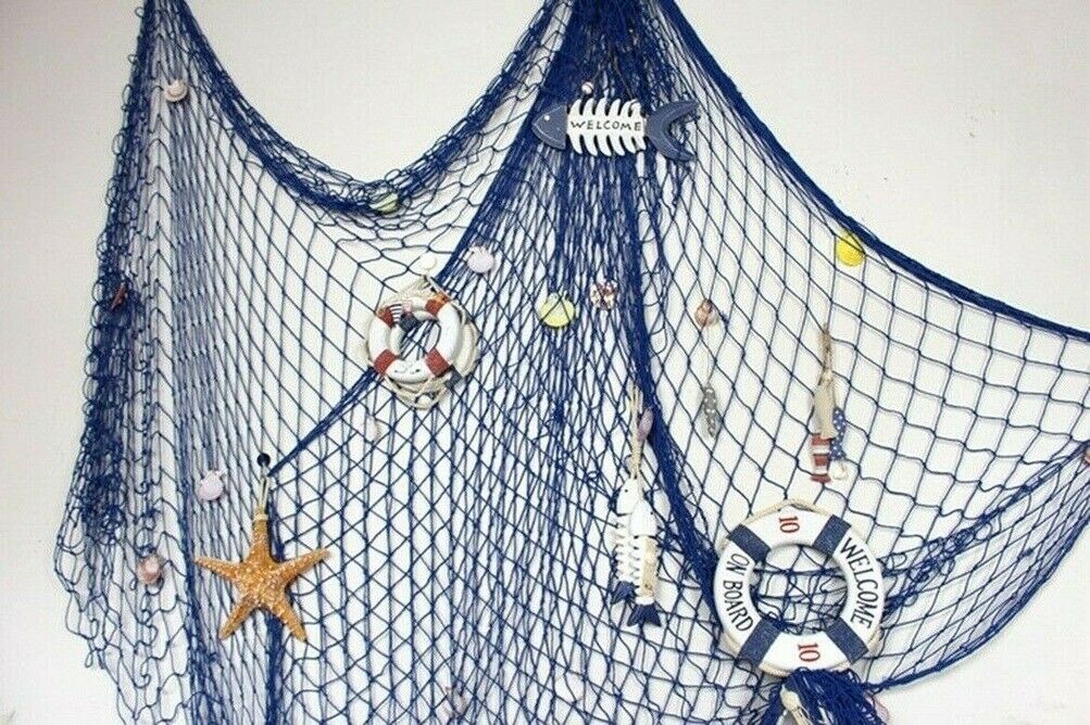 Decorative Fish Netting Fishing Net Decor Ocean Pirate Beach Theme Party Decor s