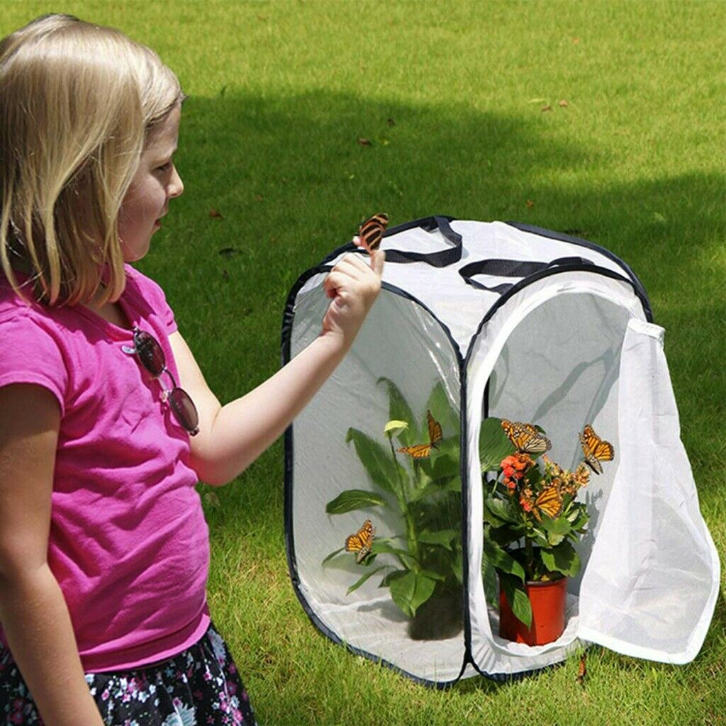 Foldable Butterfly Cage Gardening Plant Flower Sunshine Room Anti-mosquito Net