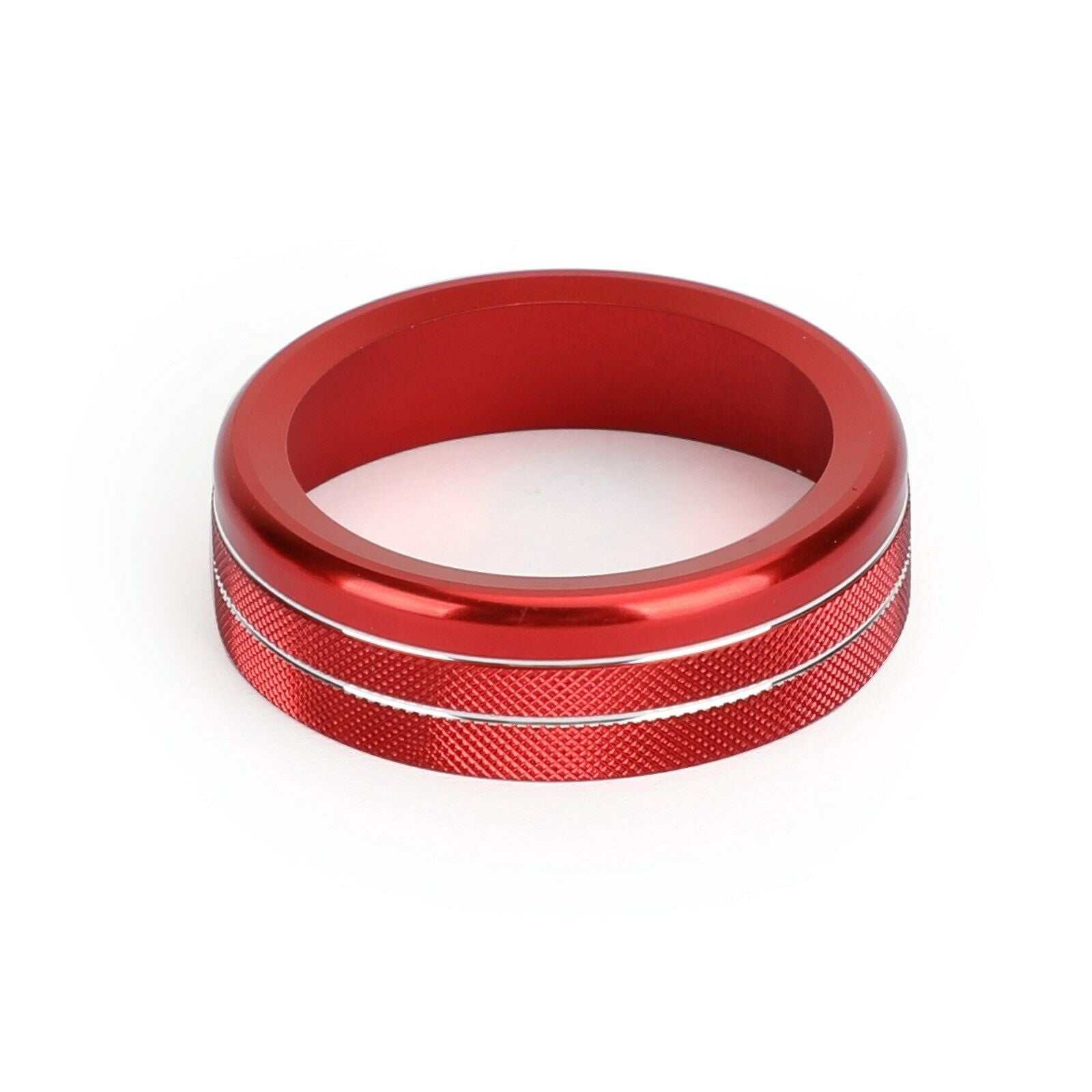 4X AC Headlight Switch Ring Cover Trim For Wrangler JL 2018+ Red US CN