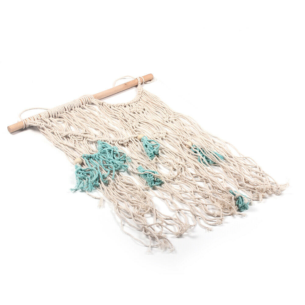 Woven Macrame Wall HangingTapestry Cotton Boho Bohemian Style   Home Wall Decor