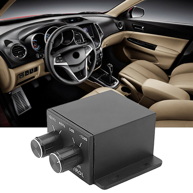 New Car Power Amplifier Audio Regulator Bass Subwoofer Equalizer Crossover ConU6