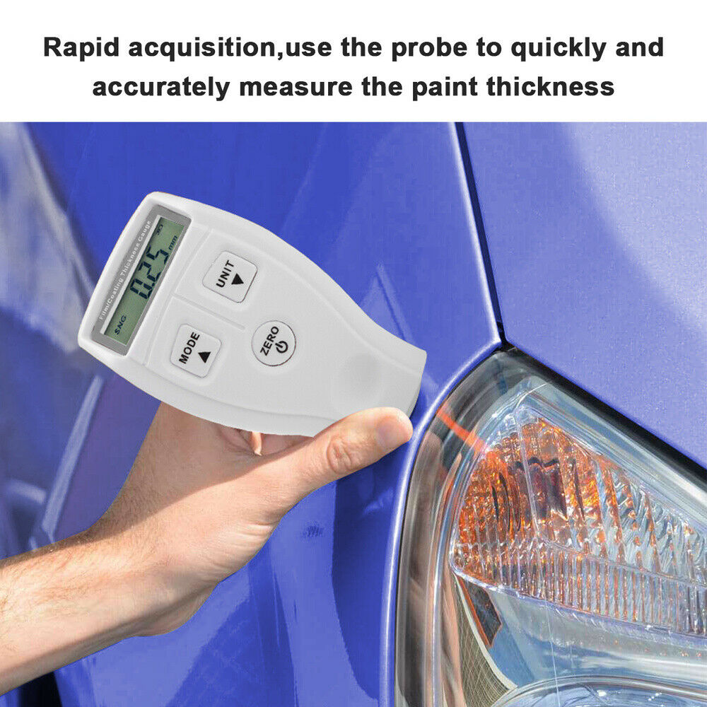 Mini LCD Digital Auto Car Paint Coating Thickness Tester Measuring Gauge Meter