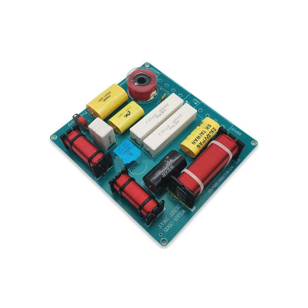 Hi-Fi Speaker Frequency Filters 300W 3-way Treble Mid-bass Speaker Crossover