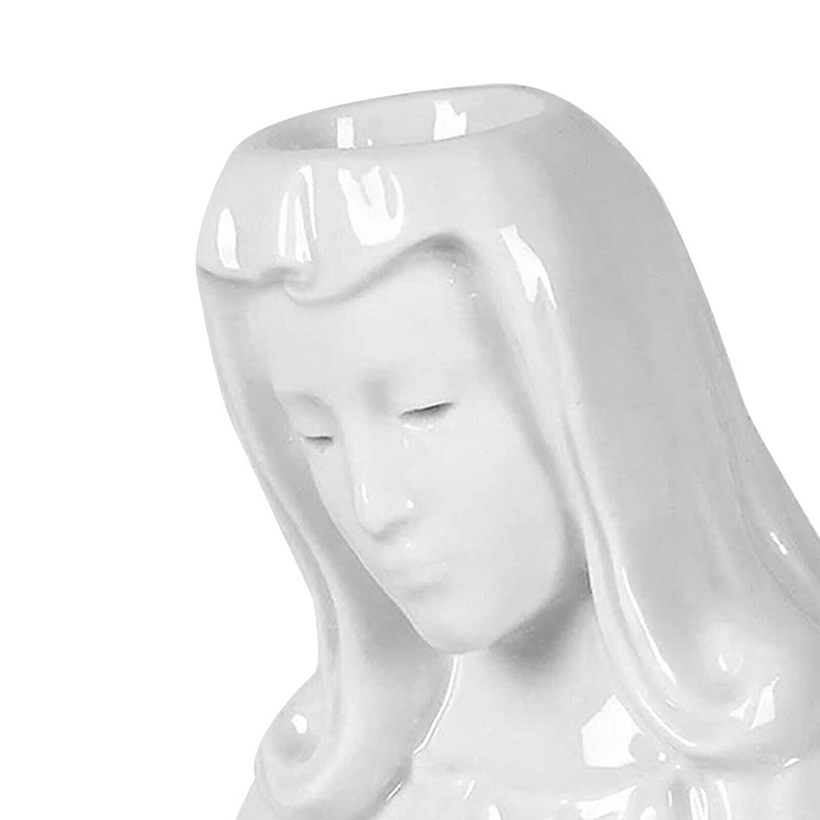 Crying Mary Taper Candle Holder Stand Candelabrum Dinner Halloween Decor