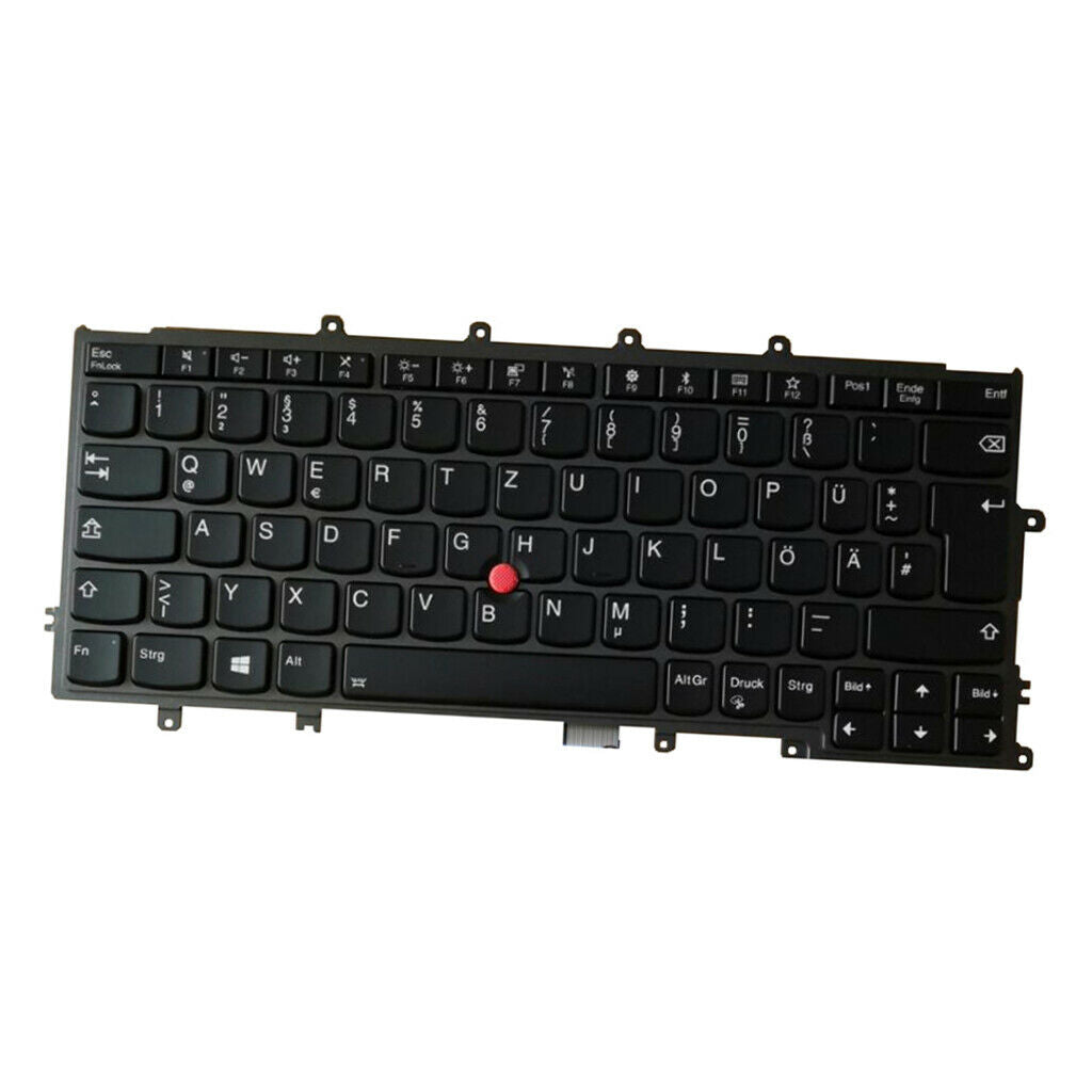 New Keyboard Backlight GER Layout for Lenovo Thinkpad X250 Series Black