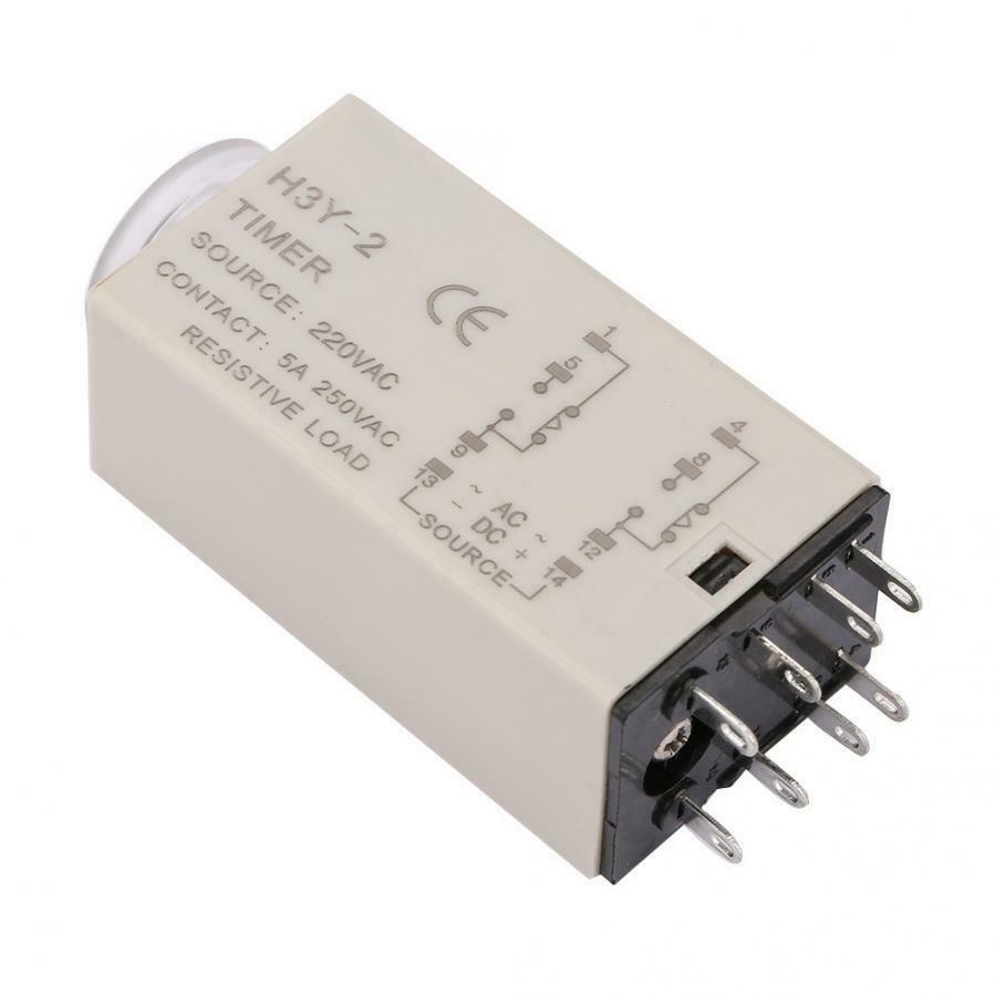 H3Y-2 220VAC 10S NEW PLC Terminal Timer Time Relay Solid State Relay Timer Relay