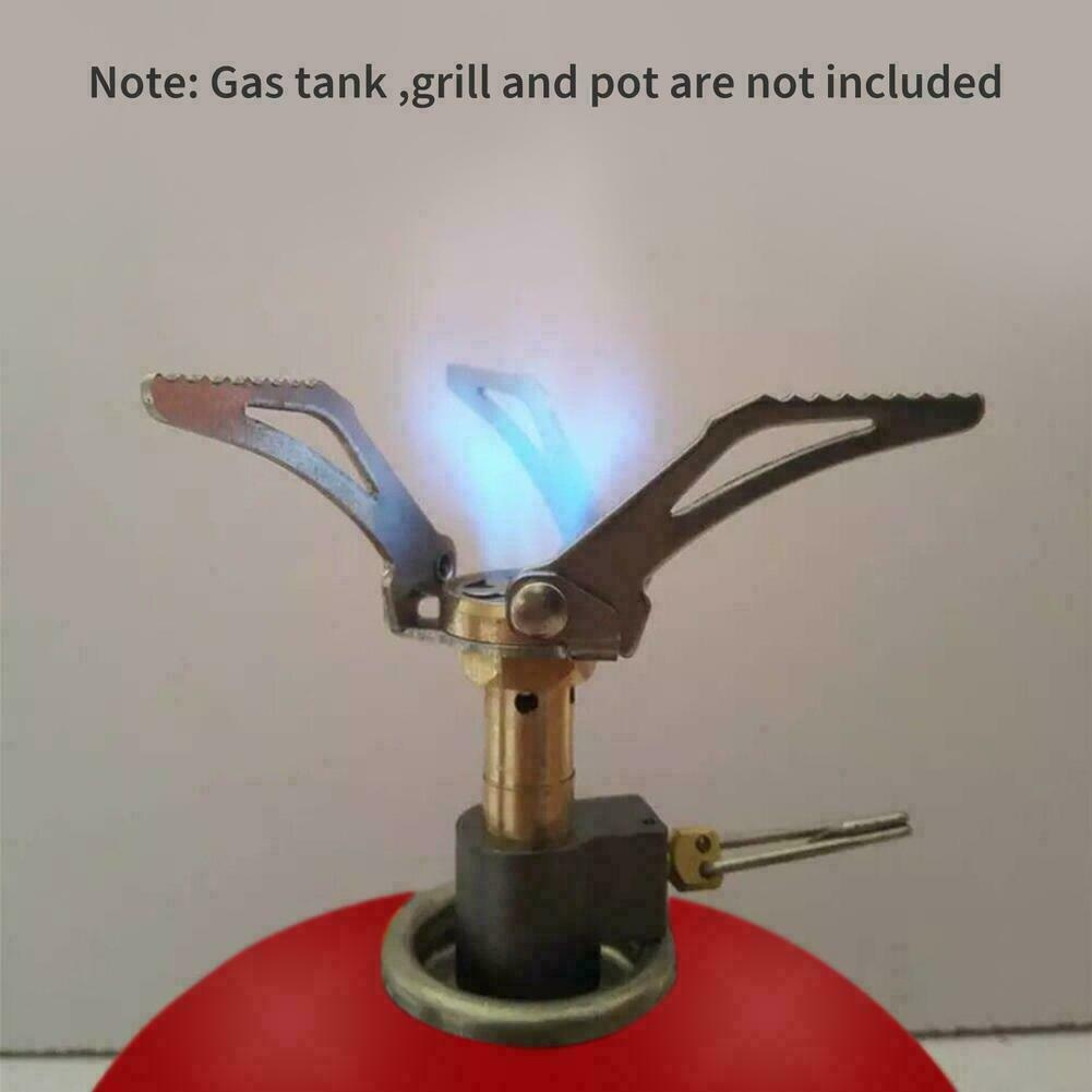 3000W 3000T Mini Pocket Outdoor Camping Cooking Burner Tool Folding Stove P9A1