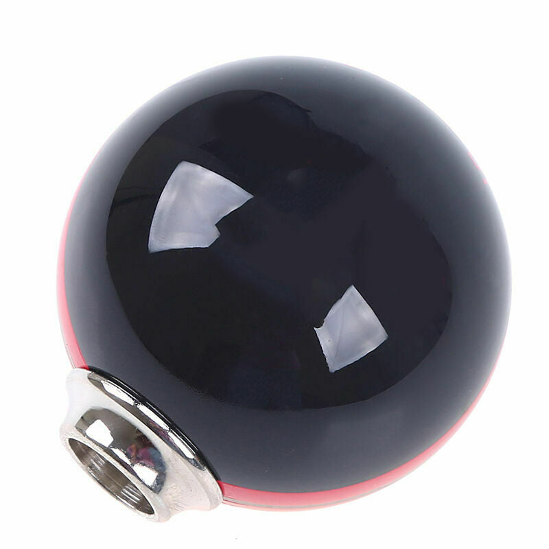 5 Speed Gear Shift Knob Shifter Black Red Ball For Ford Mustang Shelby GT 500