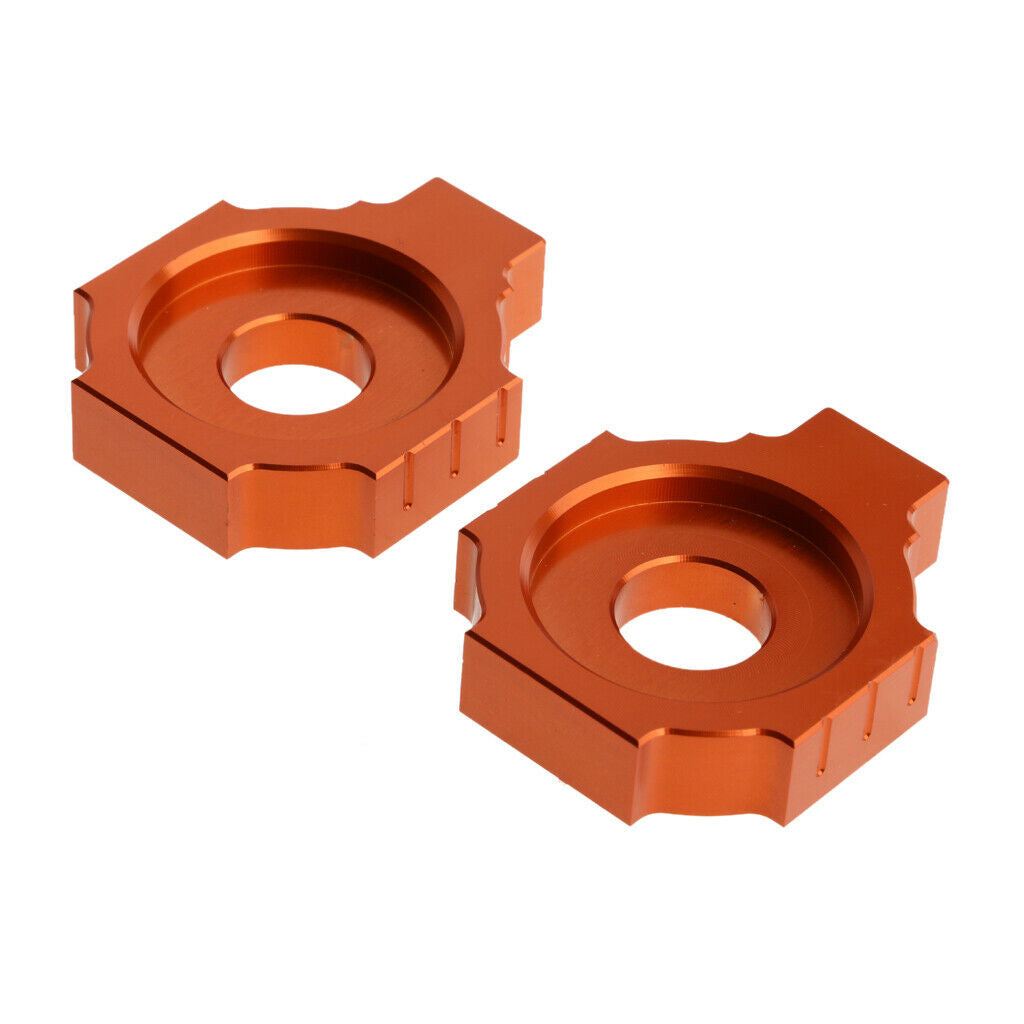 Motorcycle Rear Axle Spindle Chain Adjuster Blocks for    125/200/390