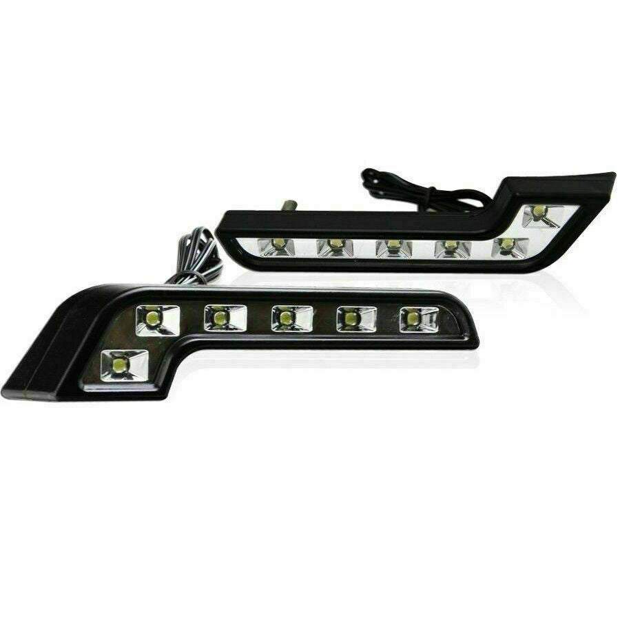2X L Shaped 6LED Super White Waterproof Driving Fog Light Lamp Car Accessories