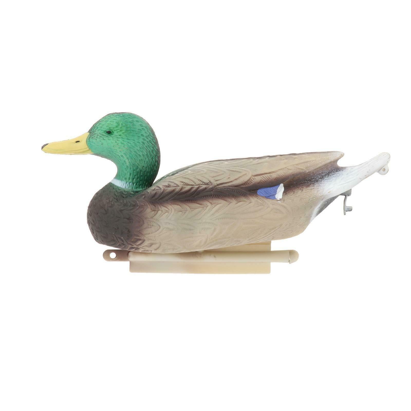 Lifelike Mallard Duck Decoys Floating Hunting Shooting Animals Pond Pool