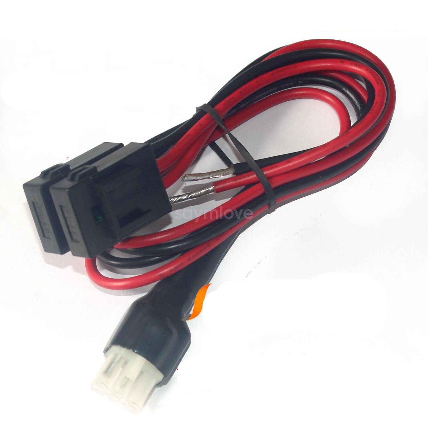 30A Fuse Power Supply Cord Cable For Yaesu FT-857D FT-897D IC725A IC706 IC718