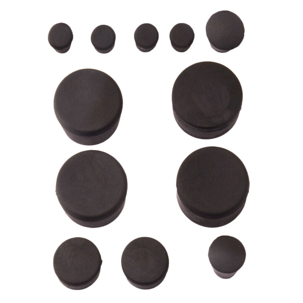 Heavy Duty Motorcycle ATV Rubber Frame Plugs Set for for Suzuki GSXR1000 2007-08