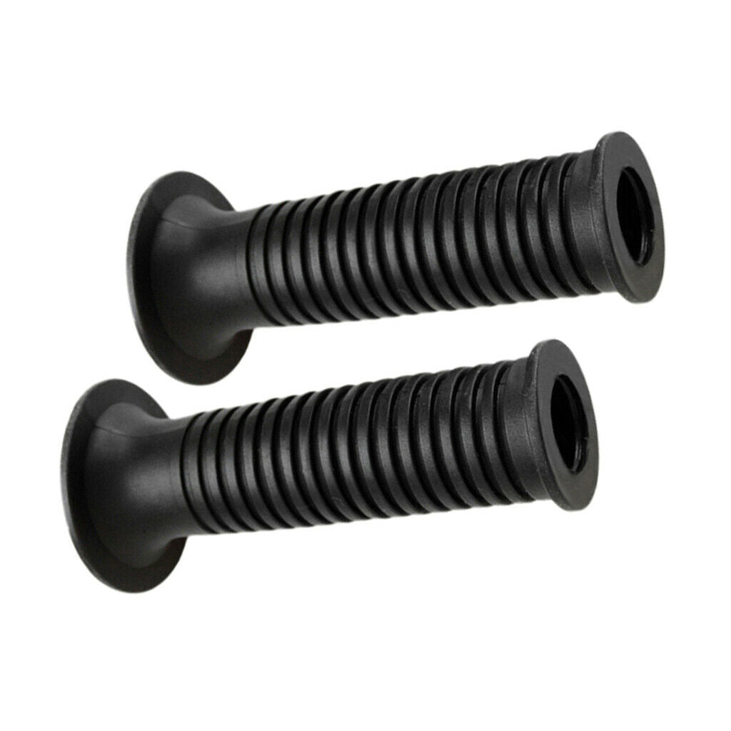 2pcs Handlebar Grips 25 / 28mm Anti-slip Black For BMW R1200GS F650GS F800GS