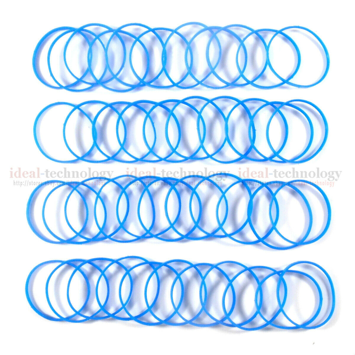 100 PCS/LOT Rubber Ring Fit for Shure  Beta58A Beta87A Microphone Grill