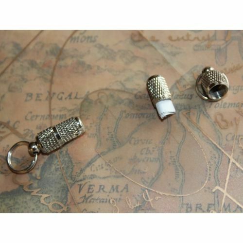 2x Anti-Lost Pet Dog Cat ID Stainless Steel Tag Name Address Barrel Tub.l8