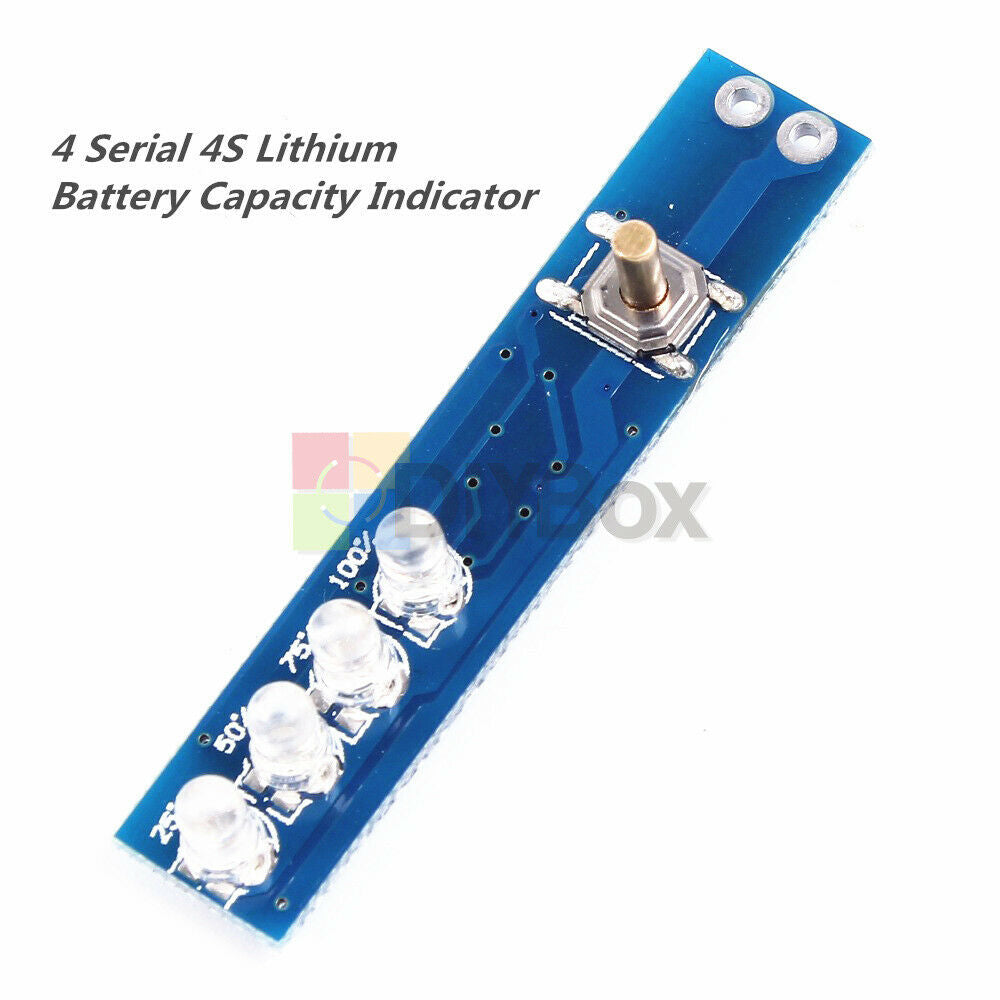 For Li Ion Battery 4S 4 Serial Lithium Battery Capacity Indicator Display Board